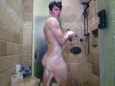 Horny Hunks in Shower 13